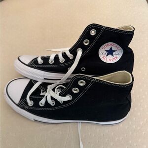 Converse Black and White High-Top Sneakers